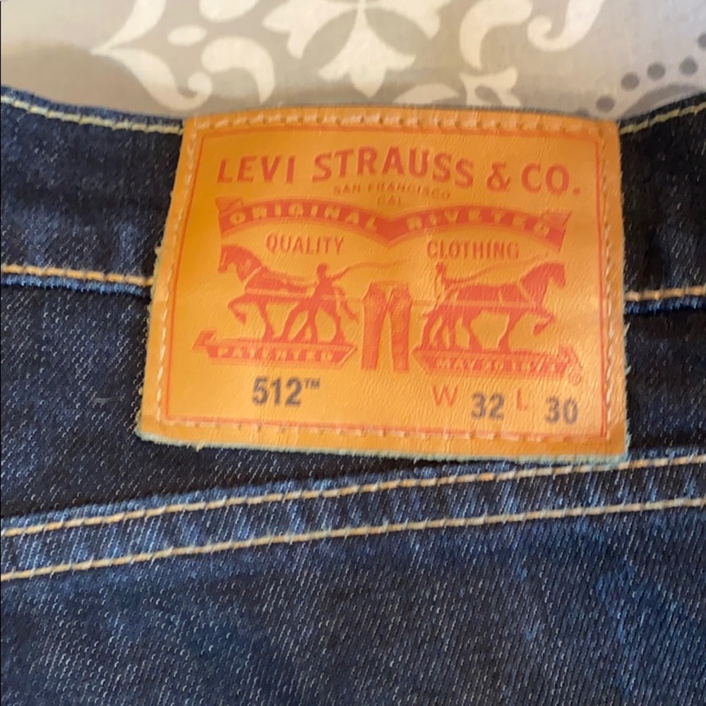 Levi’s 512 32X30 Dark Indigo Jeans-NEVER WORN